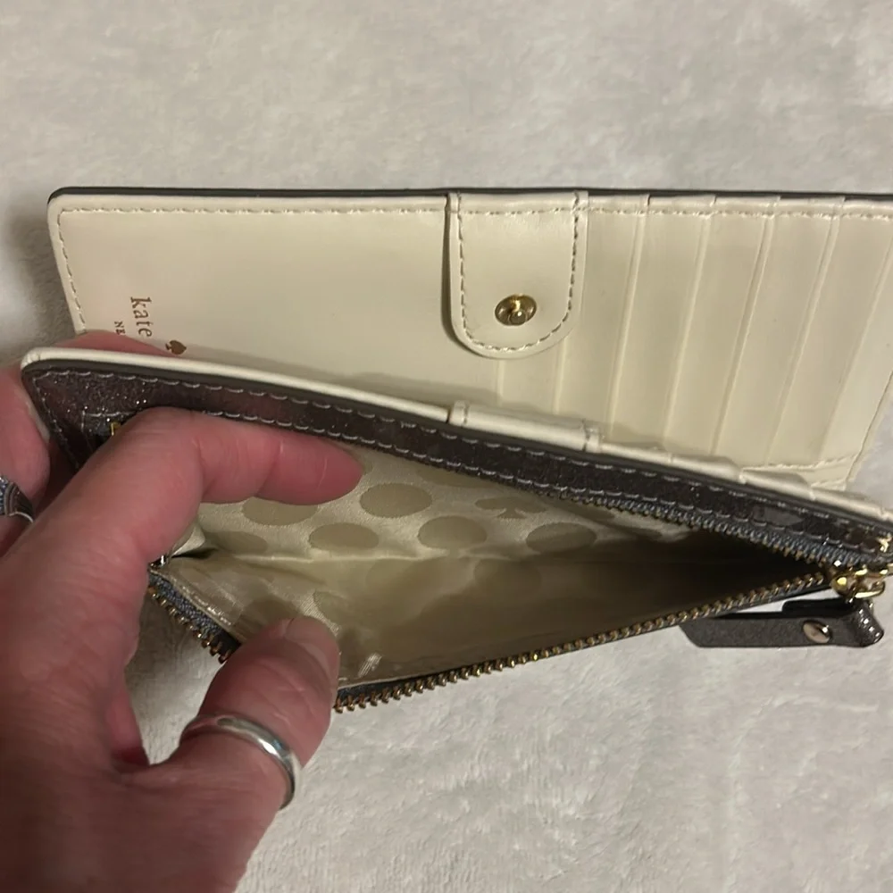 Kate spade ♠️ glitter wallet - Picture 4 of 6
